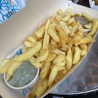 Large chips  at Catch22 in Bristol