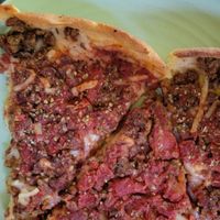 Vegan sausage   at My Pi in Chicago