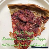 Vegan sausage   at My Pi in Chicago