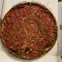 Vegan sausage special medium deep dish   at My Pi in Chicago
