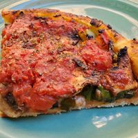 Vegan Special slice at My Pi in Chicago