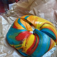   at Liberty Bagels in New York City