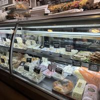 Tofu cream cheese galore    at Liberty Bagels in New York City