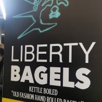  at Liberty Bagels in New York City