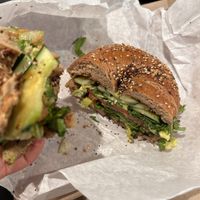   at Liberty Bagels in New York City