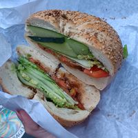  at Liberty Bagels in New York City