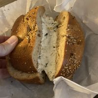  at Liberty Bagels in New York City