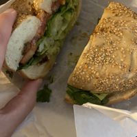   at Liberty Bagels in New York City