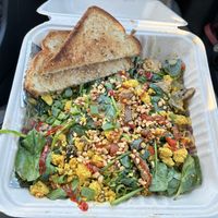 Breakfast of champions (vegan scramble bowl)  at Sunrise Memphis in Memphis