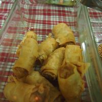lumpia shanghai and combo meal at Veggielicious - Your Vegetarian Fastfood in Bacolod Negros Occidental