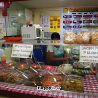 food counter at Veggielicious - Your Vegetarian Fastfood in Bacolod Negros Occidental