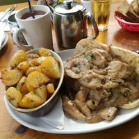 Fake Steak Ciabatta at Kelly's Diner in Letterkenny