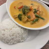 Vegan panang curry   at Thai Kitchen in Minturn
