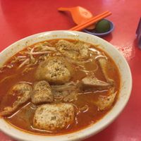 Laksa  at Zhen Xiang Zhai in Kuching