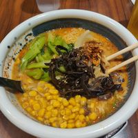 Vegetarian ramen minus egg equals vegan! at Wagaya in Honolulu