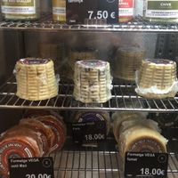 Vegan cheese on sale  at Ferment 9 in Barcelona