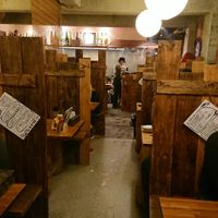 Tabels, BBQ in the back at Kobito in Rankoshi