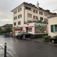 The entrance at lil Radish in Bern