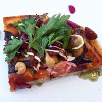 Radish one. 1 slice = CHF 8.50 at lil Radish in Bern