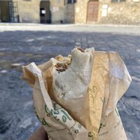 Easy and convenient food  at Santo Falafel in Florence