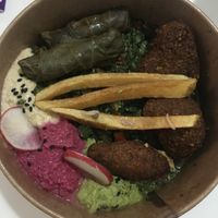 This is how „Babilonia” looks like at Santo Falafel in Florence