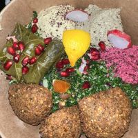 babilonia bowl  at Santo Falafel in Florence