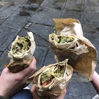   at Santo Falafel in Florence