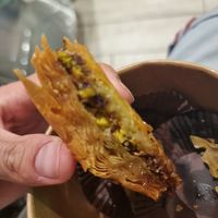 Baklava at Santo Falafel in Florence