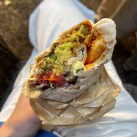so good  at Santo Falafel in Florence
