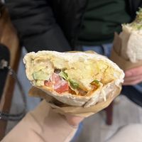   at Santo Falafel in Florence