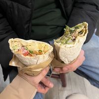  at Santo Falafel in Florence