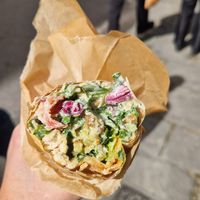  at Santo Falafel in Florence