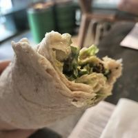 Pita Falafel at Santo Falafel in Florence