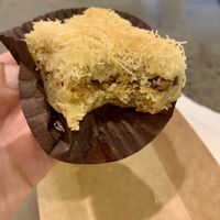 Vegan dessert  at Santo Falafel in Florence