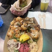   at Santo Falafel in Florence