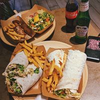  at Santo Falafel in Florence