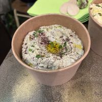 Babaganoush  at Santo Falafel in Florence