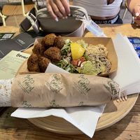   at Santo Falafel in Florence