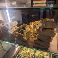 Pastries at Santo Falafel in Florence