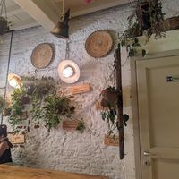 Interior at Santo Falafel in Florence