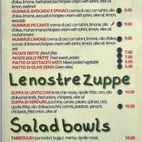   at Santo Falafel in Florence