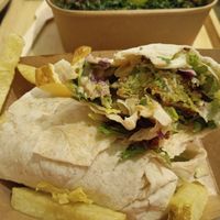  at Santo Falafel in Florence