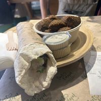   at Santo Falafel in Florence