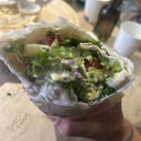   at Santo Falafel in Florence