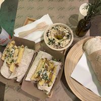   at Santo Falafel in Florence