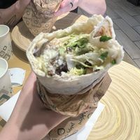 Falafel pita   at Santo Falafel in Florence