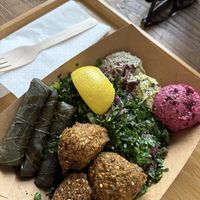   at Santo Falafel in Florence