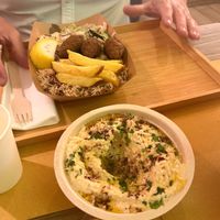   at Santo Falafel in Florence