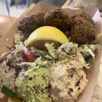   at Santo Falafel in Florence