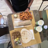   at Santo Falafel in Florence
